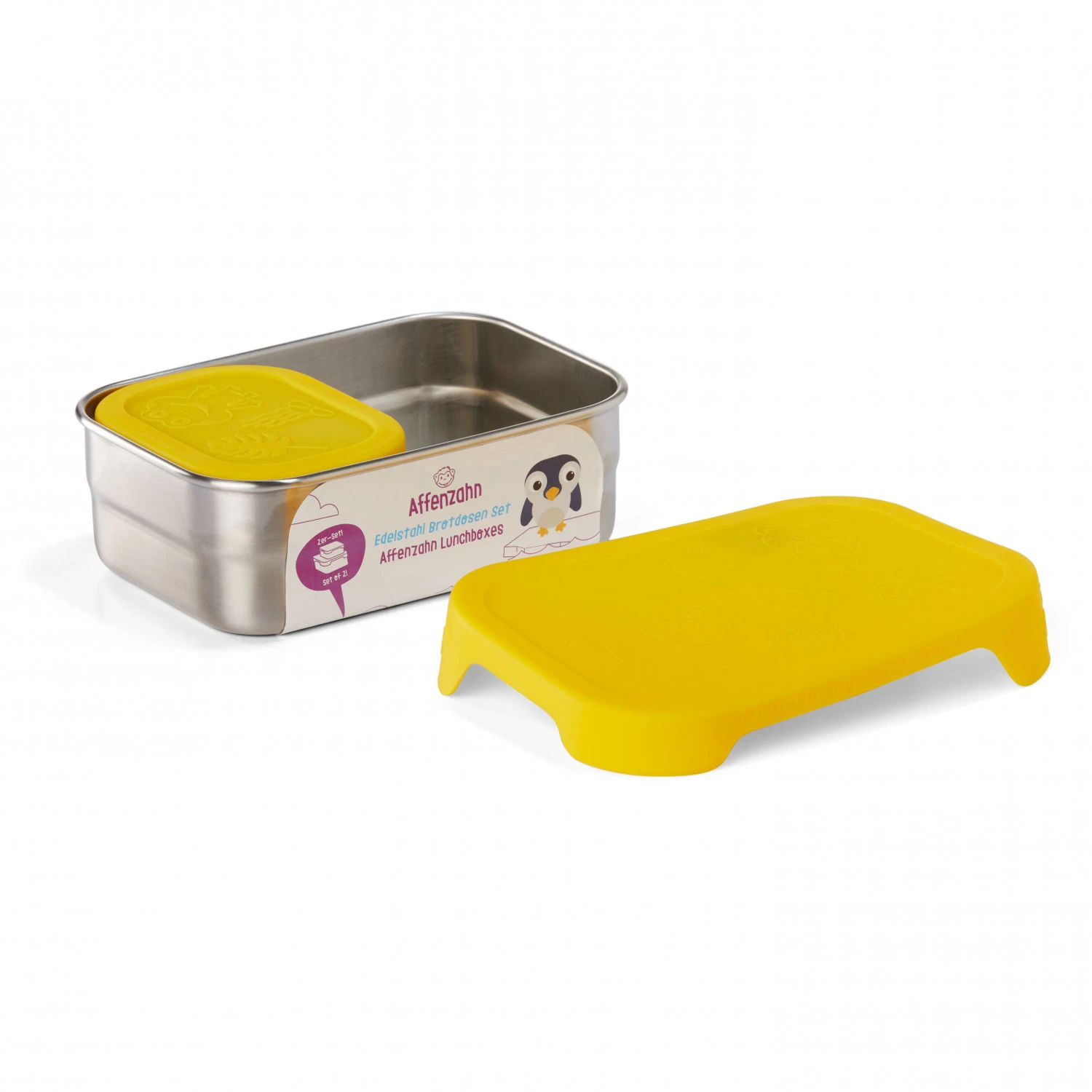 Affenzahn Boites à Goûter Tigre - Conservation De La Nourriture 2 Affenzahn Boites à Goûter Tigre - Conservation De La Nourriture – Image 2