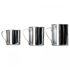 Basic Nature Tasse En Inox Poli