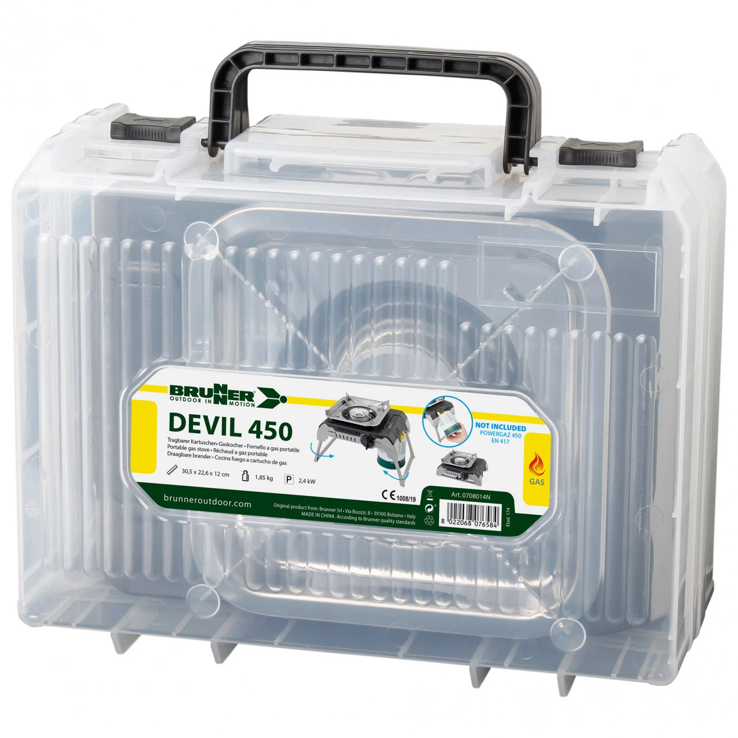 Brunner Devil 450 - Réchaud à Gaz 2 Brunner Devil 450 - Réchaud à Gaz – Image 2
