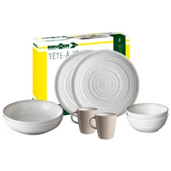 Brunner Set Tête-À-Tête - Set De Vaisselle -Viandoris Soldes Magasin brunner set tete a tete set de vaisselle 3