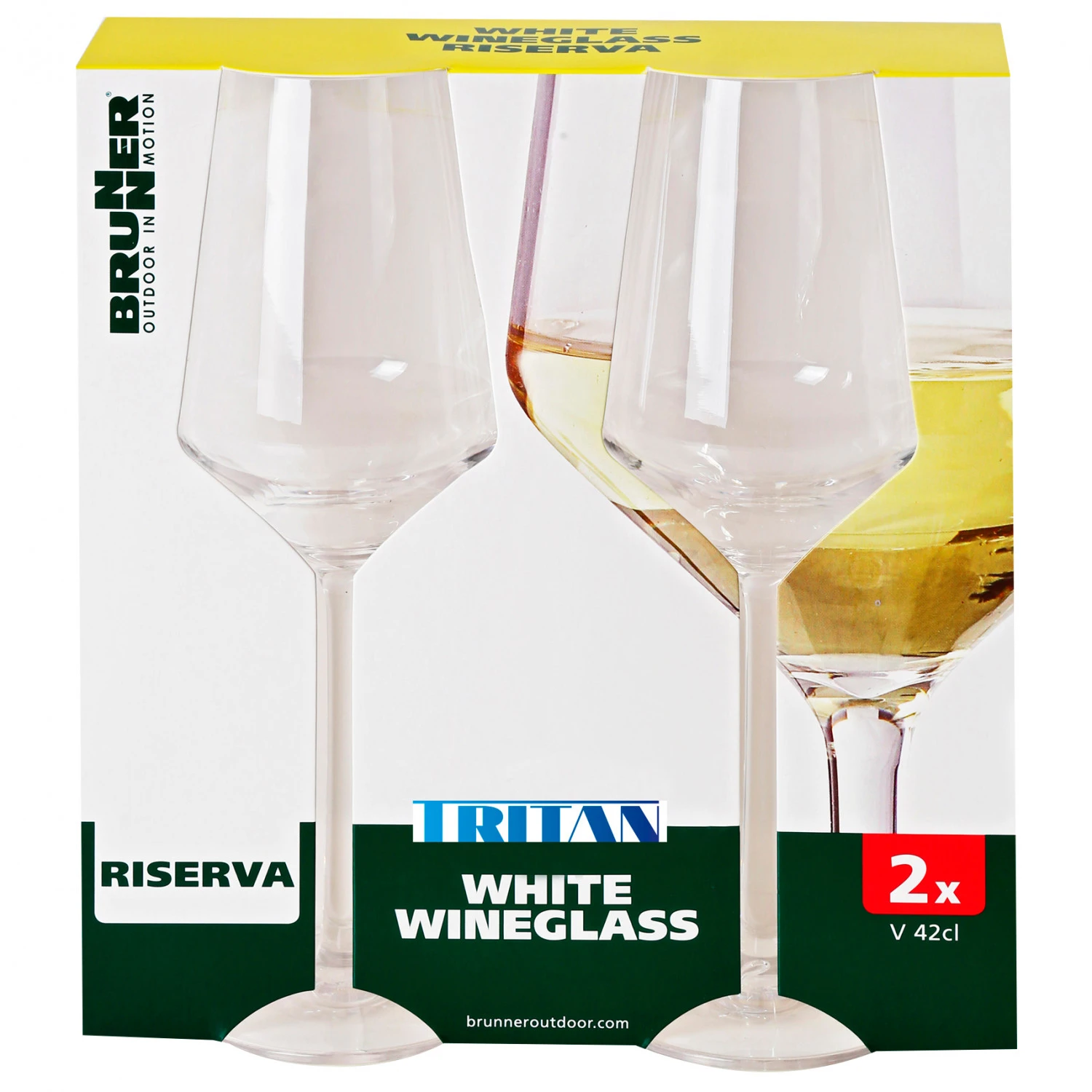Brunner Set White Wineglass Riserva - Tasse 1 Brunner Set White Wineglass Riserva - Tasse