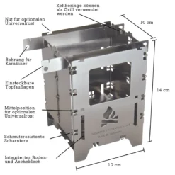 Bushbox LF - Réchaud à Combustible Sec