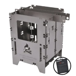 Bushbox LF Titanium - Réchaud à Combustible Sec