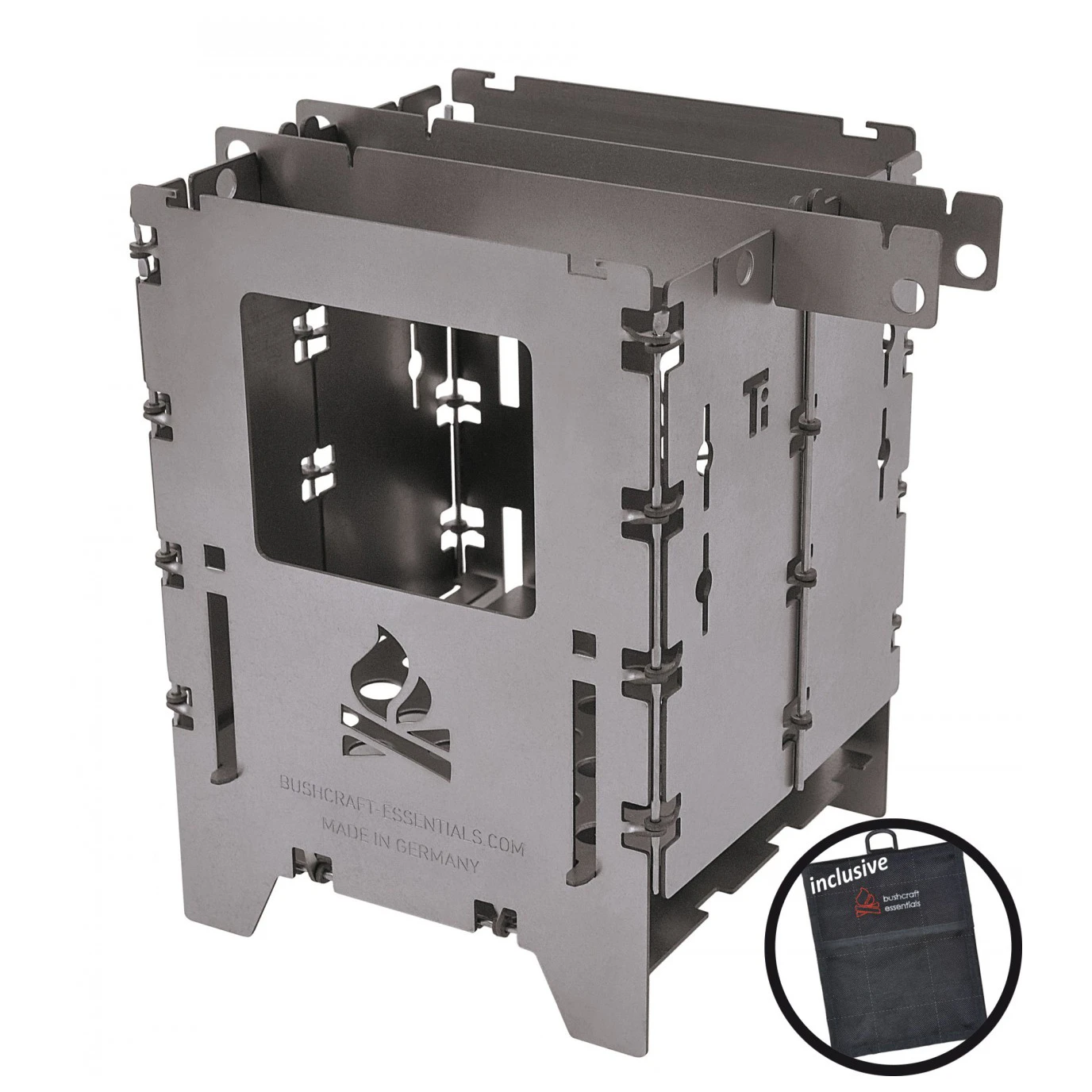 Bushbox LF Titanium - Réchaud à Combustible Sec 1 Bushbox LF Titanium - Réchaud à Combustible Sec