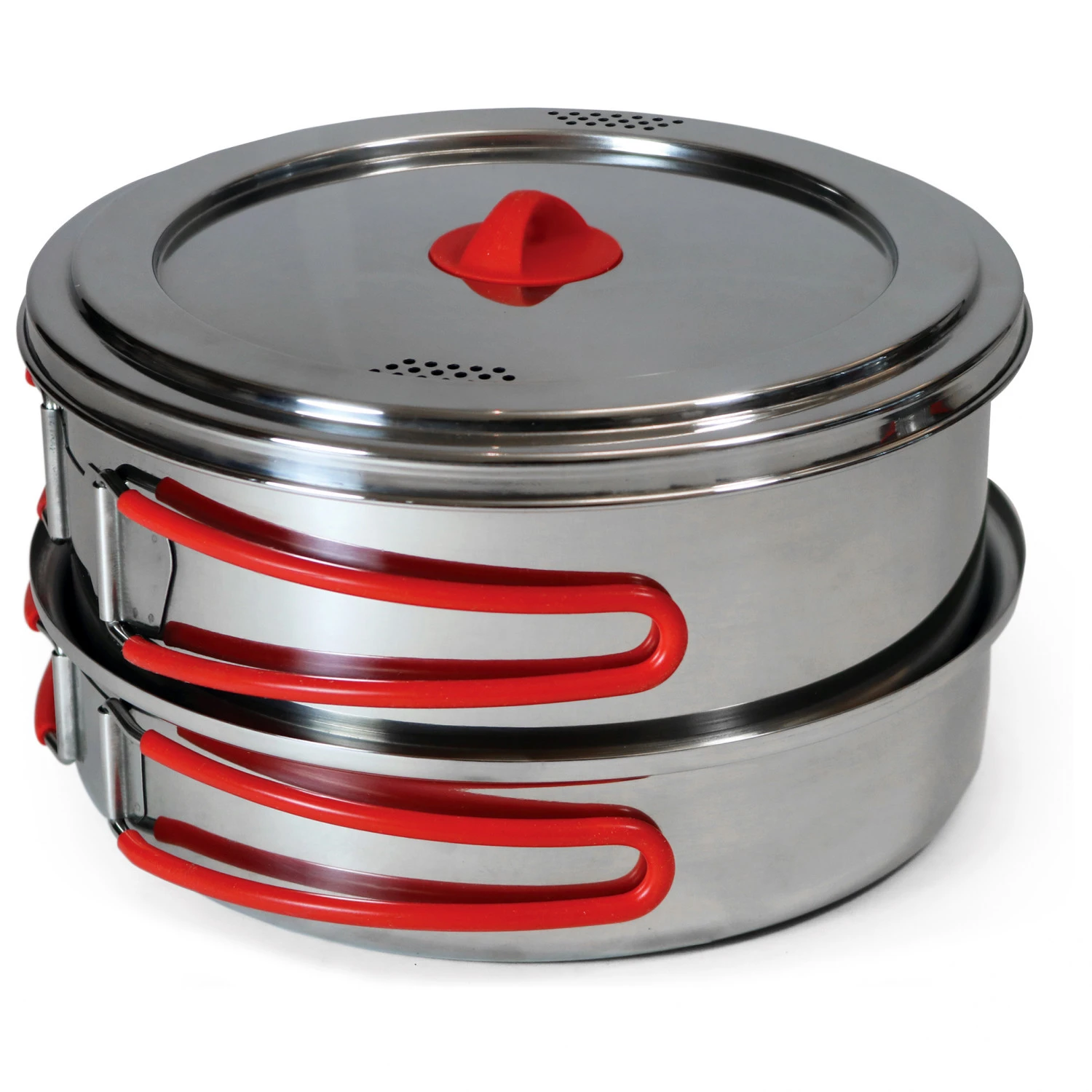 Coghlans Edelstahlkochset 'Family' - Popote 1 Coghlans Edelstahlkochset 'Family' - Popote