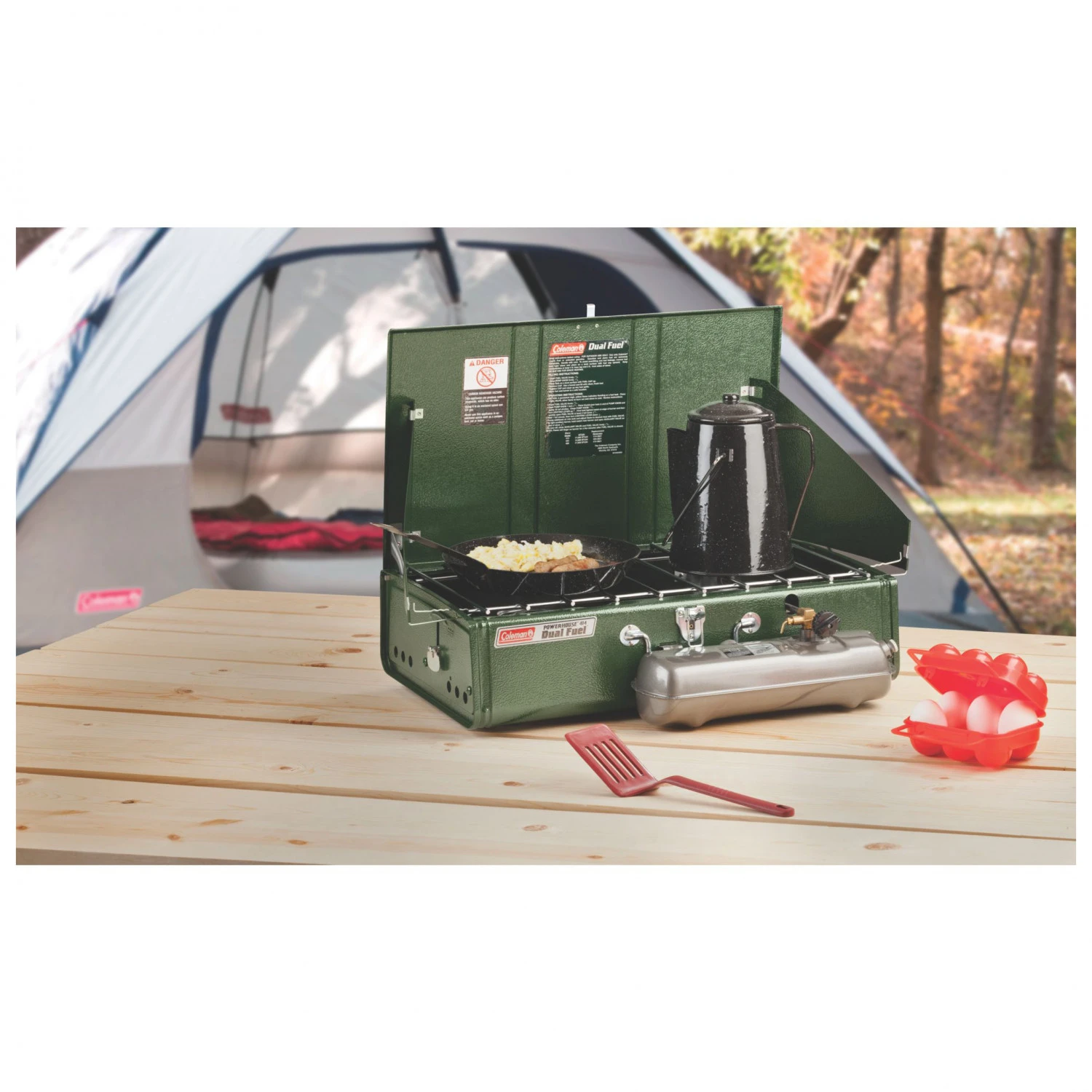 Coleman Benzinkocher 2-Flammen 1 Coleman Benzinkocher 2-Flammen