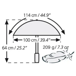 Euroschirm Swing Liteflex - Parapluie 10 Euroschirm Swing Liteflex - Parapluie -Viandoris Soldes Magasin euroschirm swing liteflex parapluie detail 2