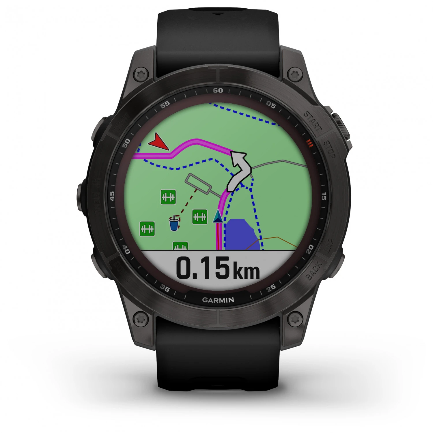 Garmin Fenix 7 Sapphire Solar - Montre Multifonction 2 Garmin Fenix 7 Sapphire Solar - Montre Multifonction – Image 2