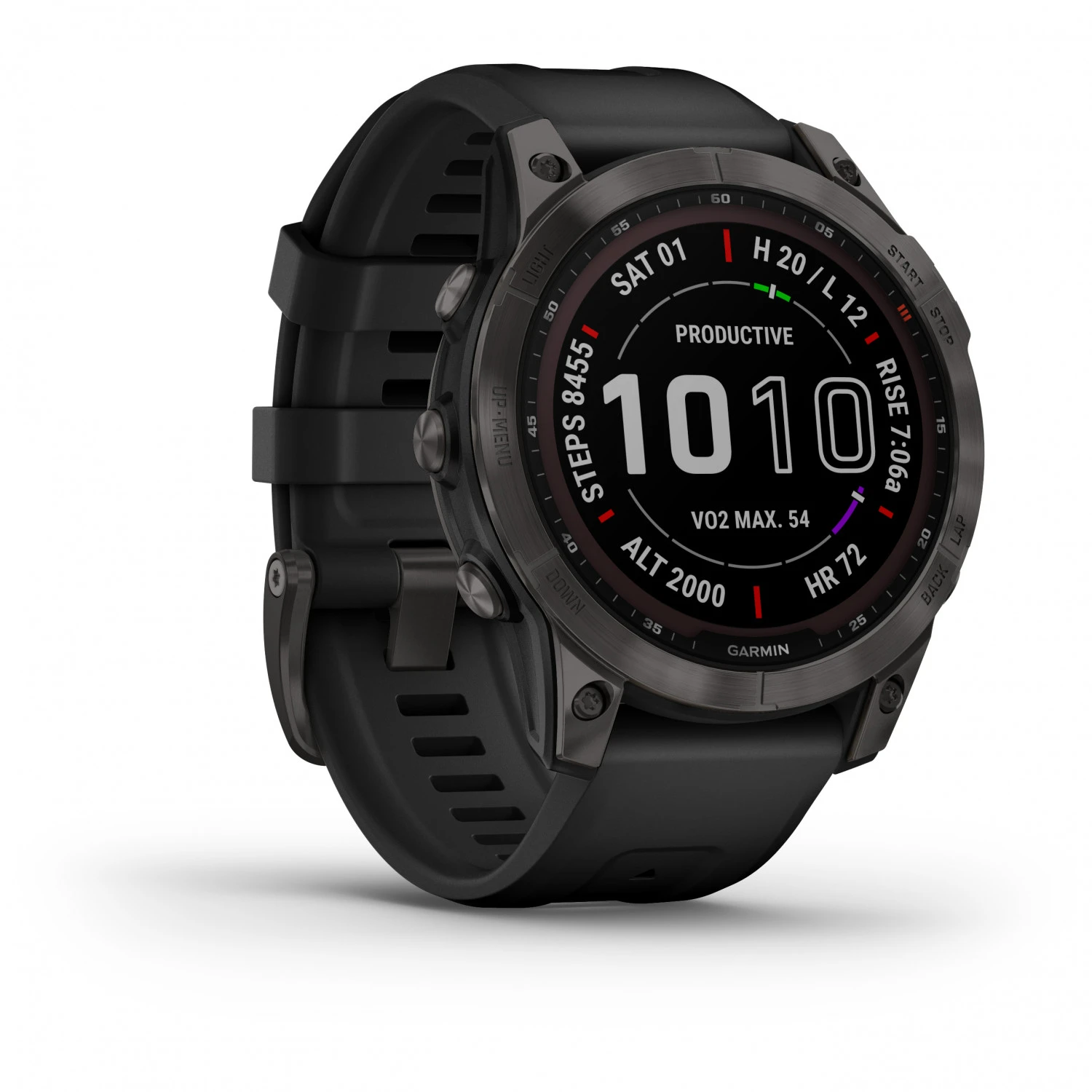 Garmin Fenix 7 Sapphire Solar - Montre Multifonction 1 Garmin Fenix 7 Sapphire Solar - Montre Multifonction