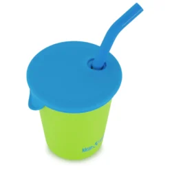 Klean Kanteen Kid's Kanteen Steel Cup Straw Lid - Tasse