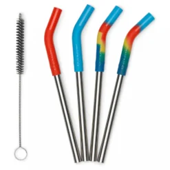 Klean Kanteen Straw 8mm Short 4-Pack - Paille