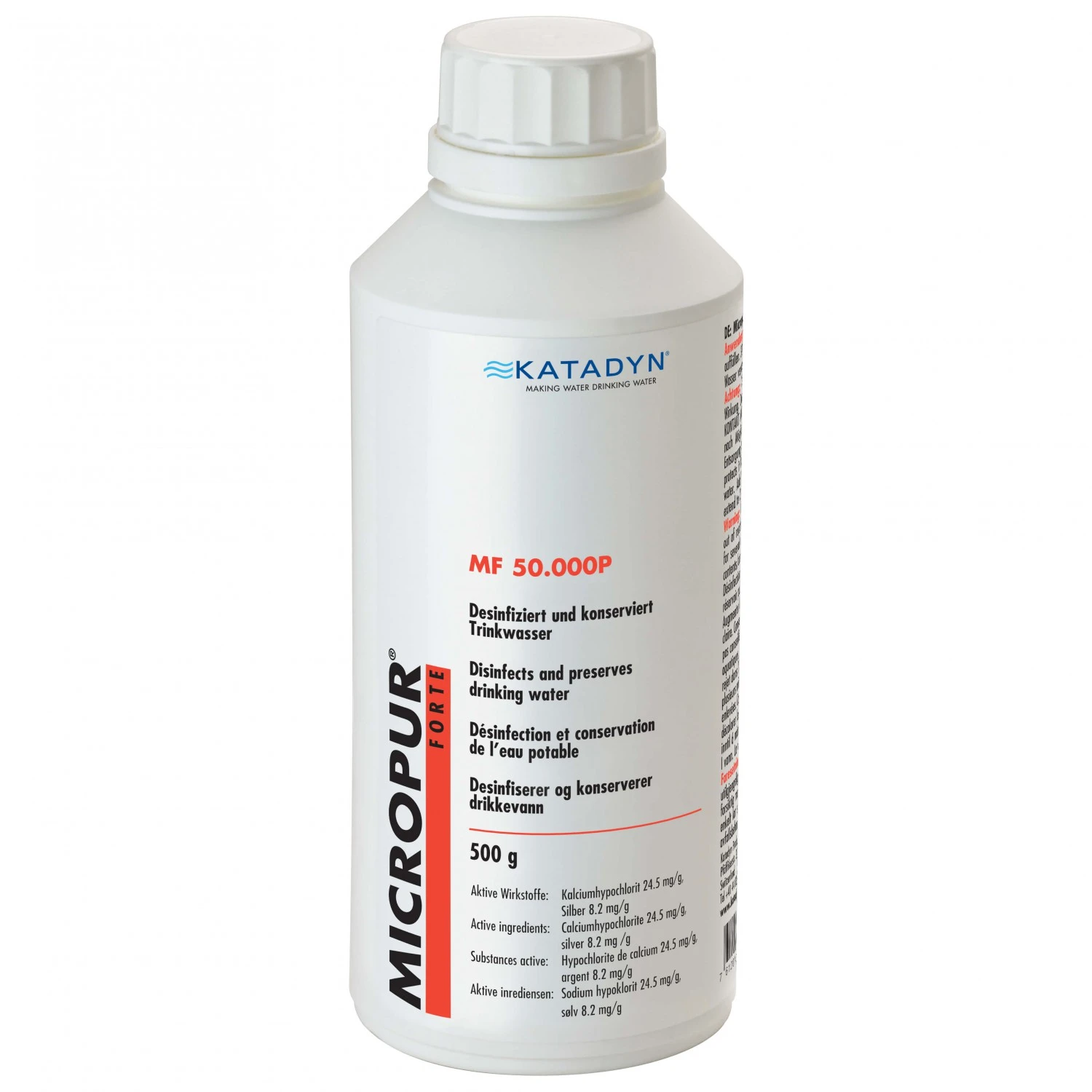 Micropur Forte MF 50'000P - Purification De L'eau 1 Micropur Forte MF 50'000P - Purification De L'eau