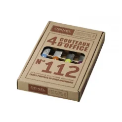 Opinel Kitchen Knife Set (4-Colour-Pack) -Viandoris Soldes Magasin opinel kitchen knife set 4 colour pack detail 2