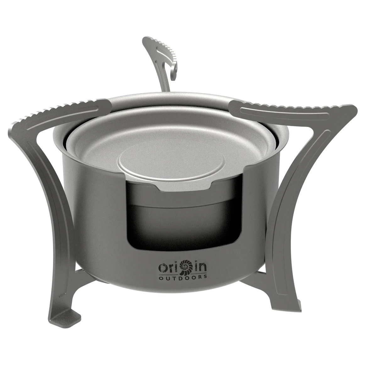 Origin Outdoors Titan Kocher Combo - Réchaud à Combustible Sec 1 Origin Outdoors Titan Kocher Combo - Réchaud à Combustible Sec