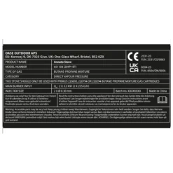 Outwell Annatto Stove - Réchaud à Gaz