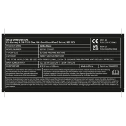 Outwell Jimbu Stove - Réchaud à Gaz