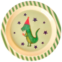 Rice Melamine Kids Lunch Plate - Assiette -Viandoris Soldes Magasin rice melamine kids lunch plate assiette 3