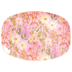 Rice Melamine Rectangular Plate - Assiette
