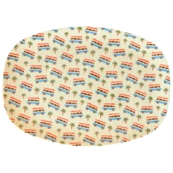 Rice Melamine Rectangular Plate - Assiette -Viandoris Soldes Magasin rice melamine rectangular plate assiette 3