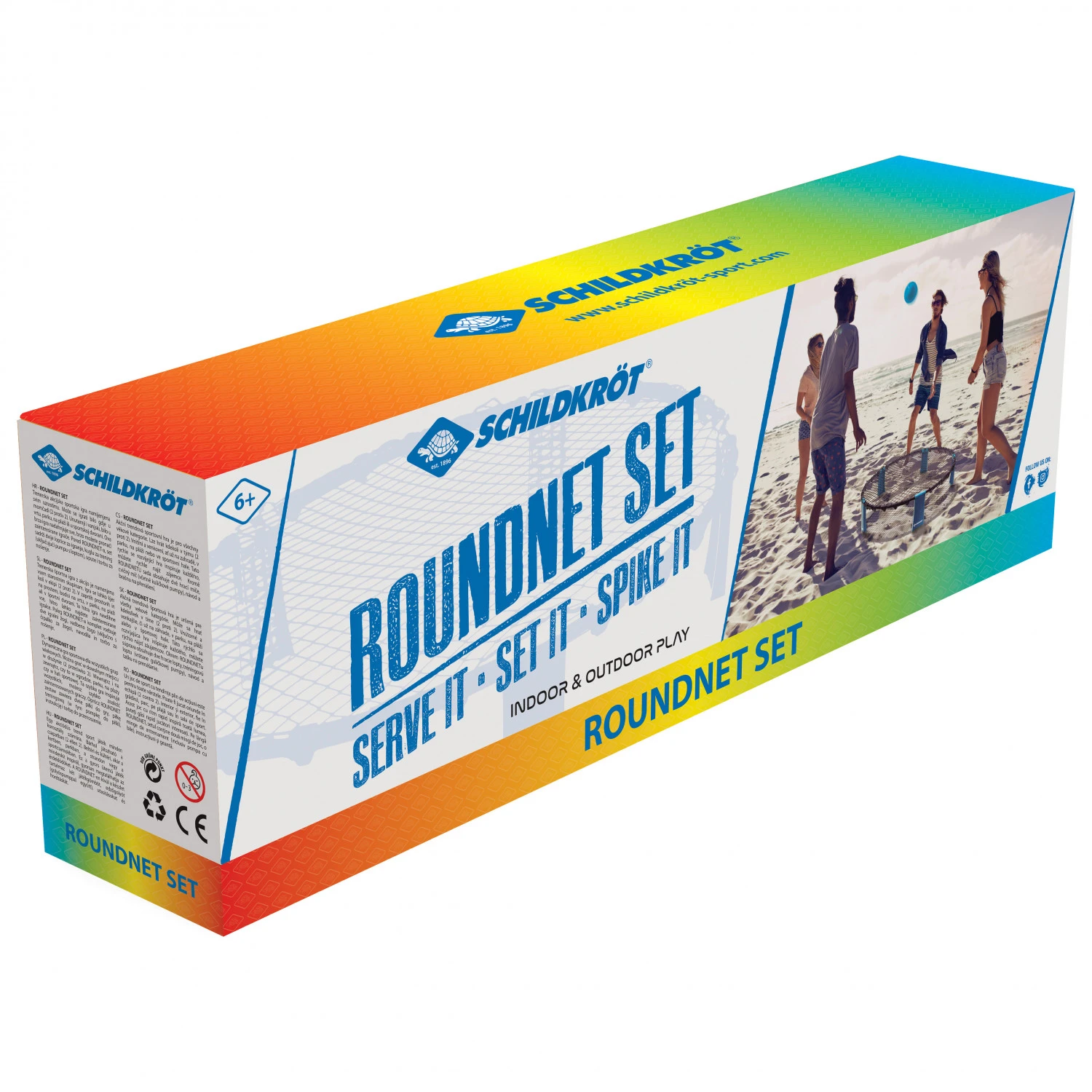 Round Net Set - Jeux De Plage 2 Round Net Set - Jeux De Plage – Image 2