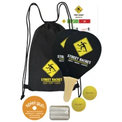 Street Racket Set -Viandoris Soldes Magasin schildkroet fun sports street racket set detail 2