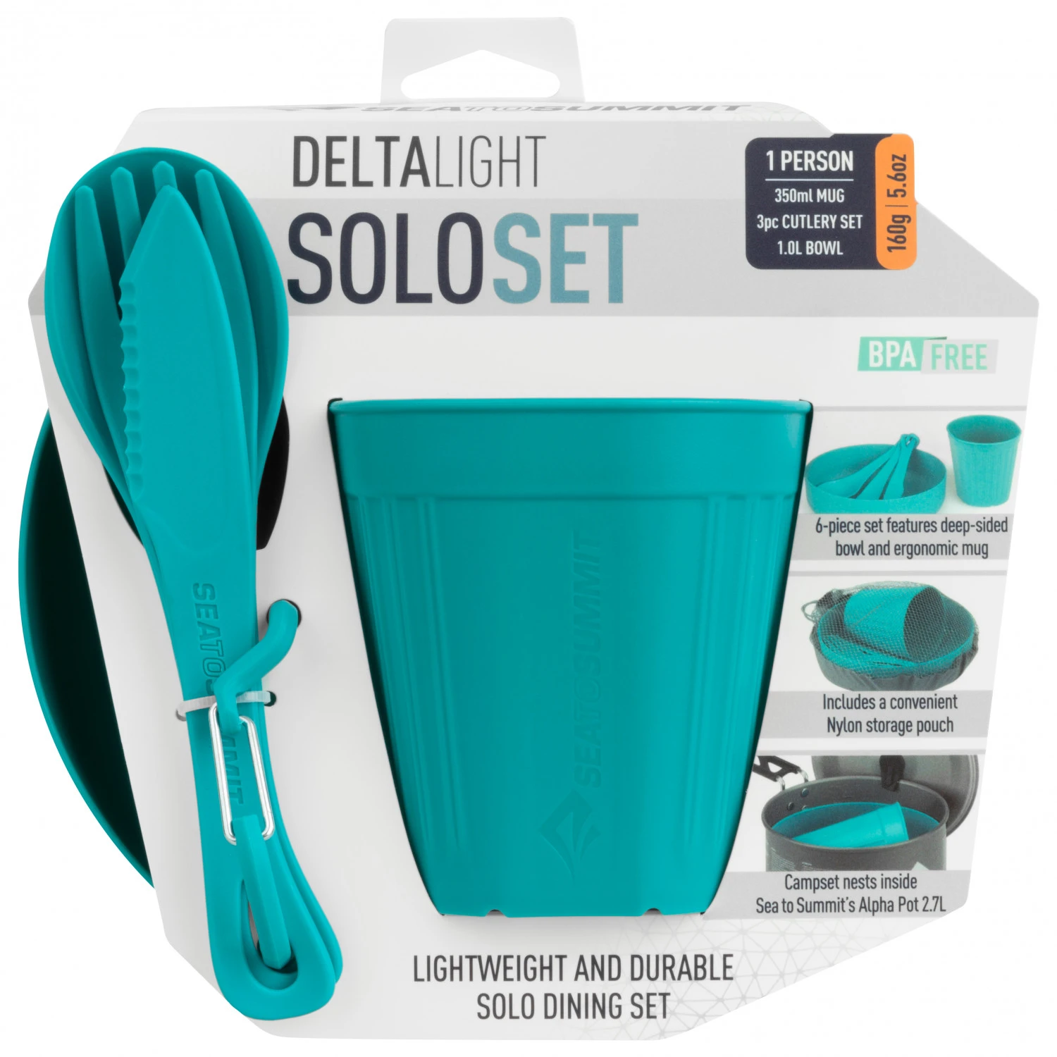 Sea To Summit DeltaLight Camp Set 1.1 - Set De Vaisselle 3 Sea To Summit DeltaLight Camp Set 1.1 - Set De Vaisselle – Image 3