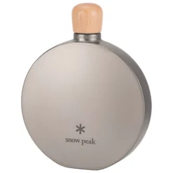 Snow Peak Round Flask Titanium - Flasque