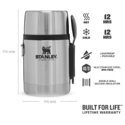 Stanley Adventure Food Container - Conservation De La Nourriture -Viandoris Soldes Magasin stanley adventure food container conservation de la nourriture detail 5