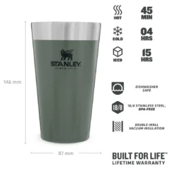 Stanley Adventure Stacking Vacuum Pint - Tasse Isotherme