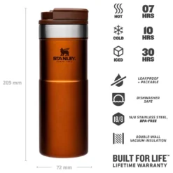 Stanley Classic Neverleak Travel Mug 470 Ml - Tasse Isotherme -Viandoris Soldes Magasin stanley classic neverleak travel mug 470 ml tasse isotherme detail 4