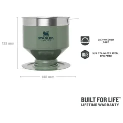 Stanley Classic Perfect-Brew Pour Over - Filtre à Café 8 Stanley Classic Perfect-Brew Pour Over - Filtre à Café -Viandoris Soldes Magasin stanley classic perfect brew pour over filtre a cafe detail 4