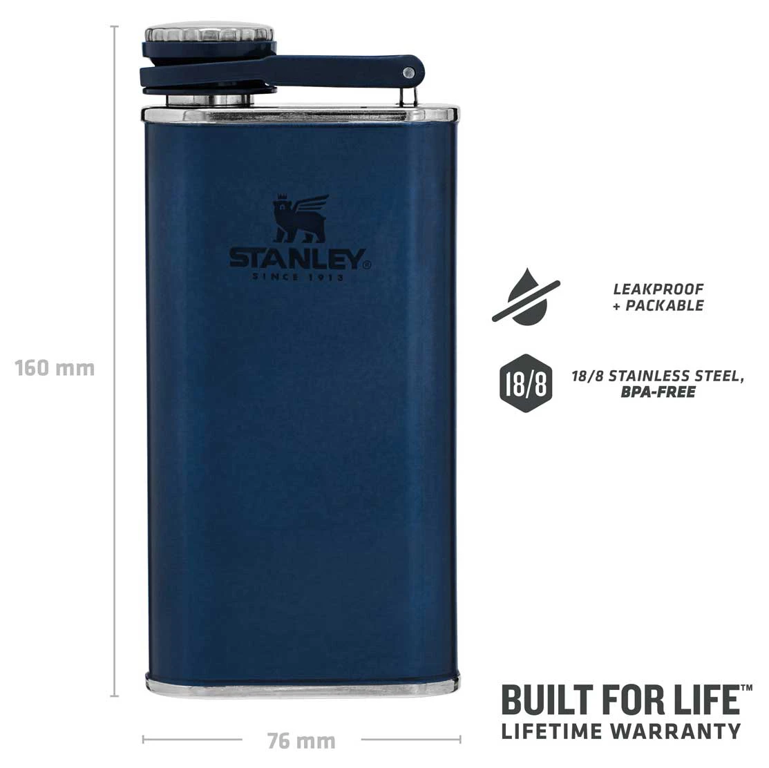 Stanley Classic Wide Mouth Flask - Gourde 6 Stanley Classic Wide Mouth Flask - Gourde – Image 6
