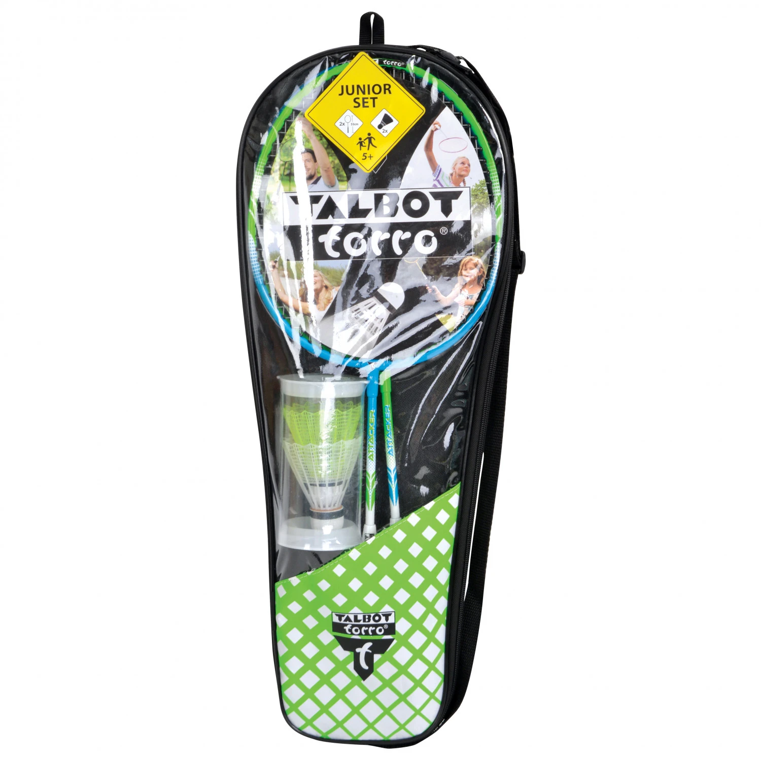 Talbot Torro Badminton Set Attacker Junior - Jeux De Plage 2 Talbot Torro Badminton Set Attacker Junior - Jeux De Plage – Image 2