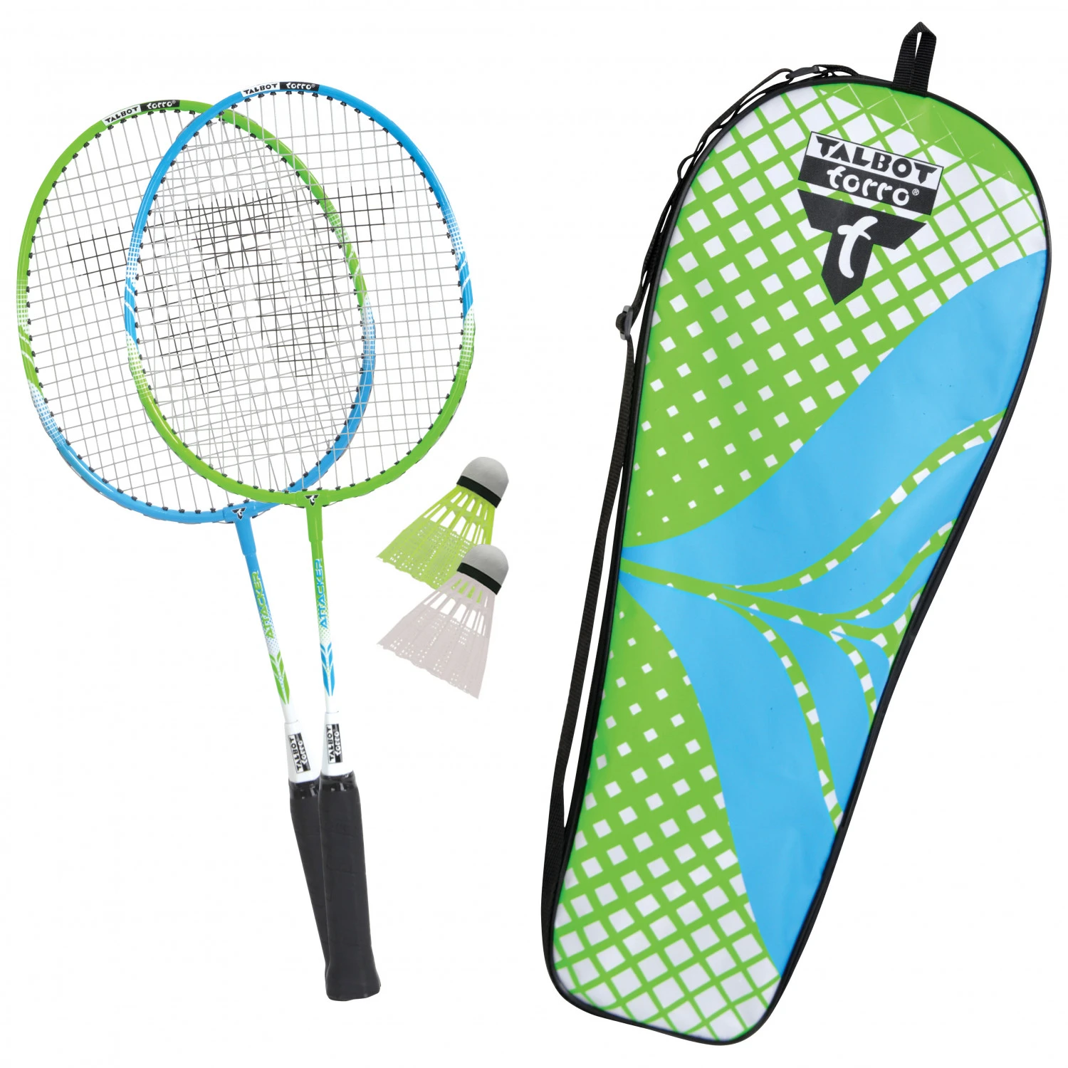 Talbot Torro Badminton Set Attacker Junior - Jeux De Plage 1 Talbot Torro Badminton Set Attacker Junior - Jeux De Plage