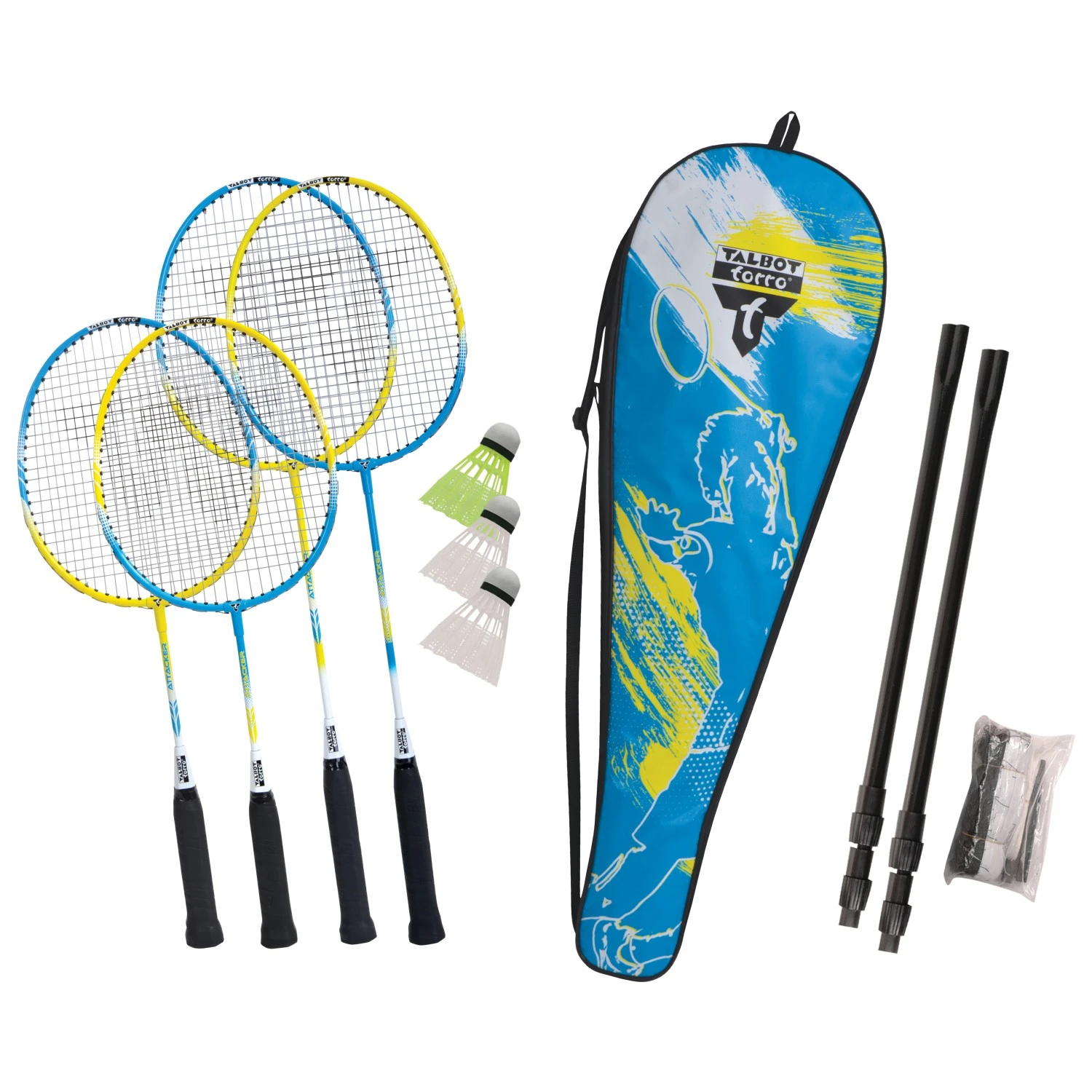 Talbot Torro Badminton Set Family 2 Talbot Torro Badminton Set Family – Image 2