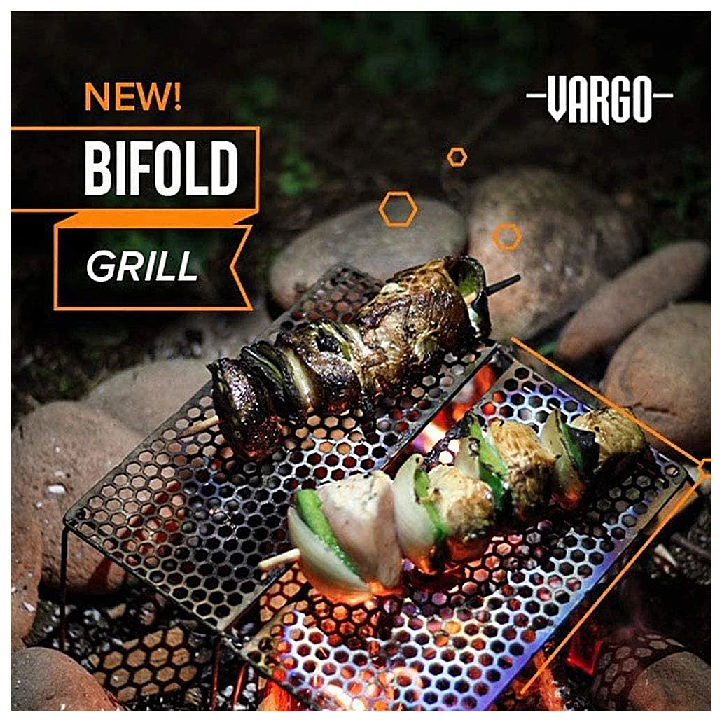 Vargo Klappgrill Biford Grill - Réchaud à Combustible Sec 4 Vargo Klappgrill Biford Grill - Réchaud à Combustible Sec – Image 4
